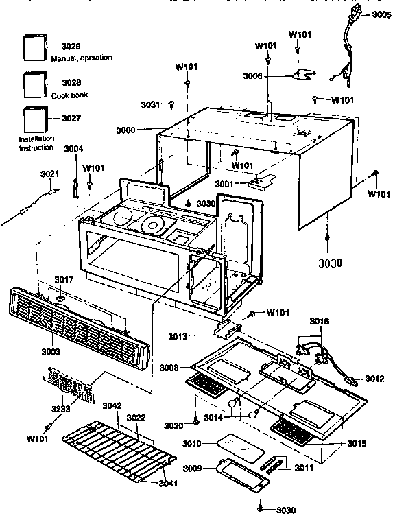 Oven cavity assembly