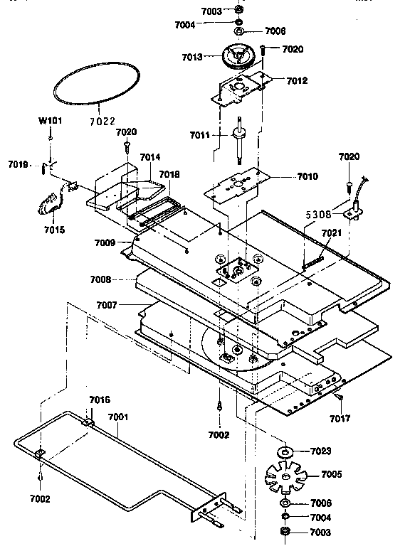 Plate chamber assembly