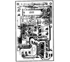 Kenmore 72189950590 power/control circuit board diagram