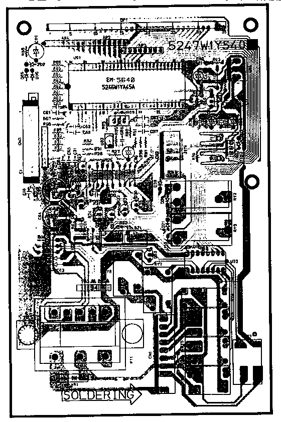 Power/control circuit board