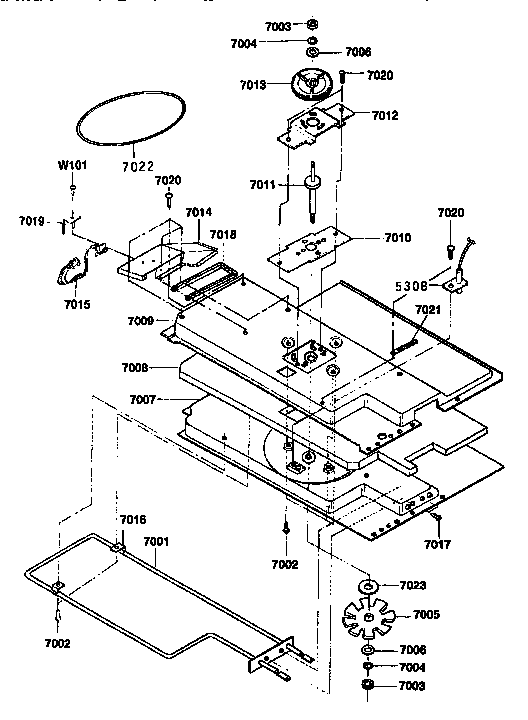 Plate chamber assembly