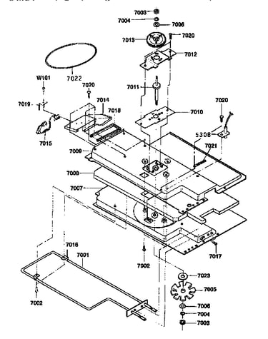Plate chamber assembly