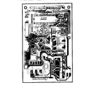 Kenmore 72189952590 power and control circuit board diagram