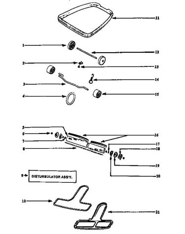 Disturbulator assembly