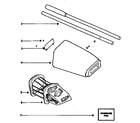 Eureka 161A handle assembly diagram