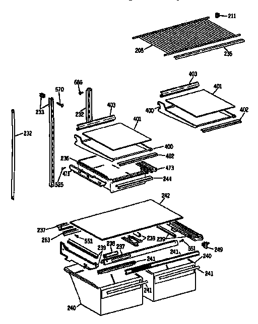 Shelf assembly