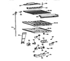 GE TBX18DASJRWH compartment separator assembly diagram
