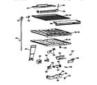 GE TBX18DISJRWH compartment separator assembly diagram