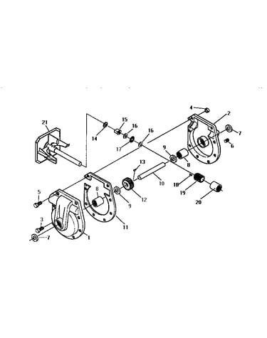 Gear case assembly