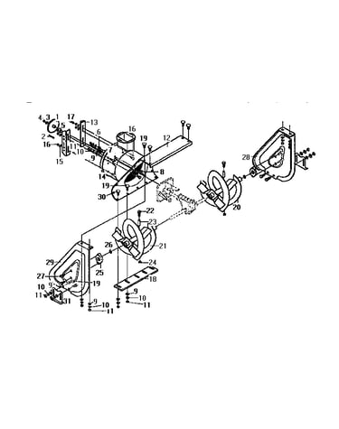 Auger housing