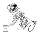 Craftsman 536884560 engine and drive diagram