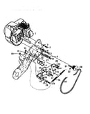 Engine and drive assembly