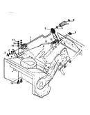 Chute control rod