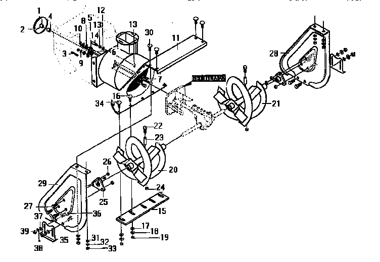 Auger housing