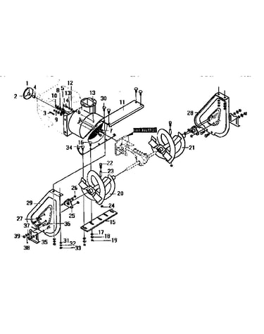Auger housing