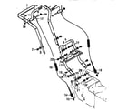 Craftsman 536885472 handle assembly diagram