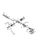 Chute control rod