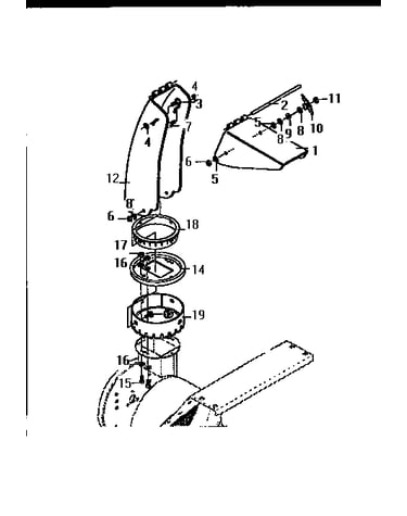 Discharge chute