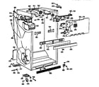 GE TBX18JISGRAD cabinet assembly diagram