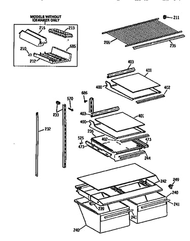 Shelf components