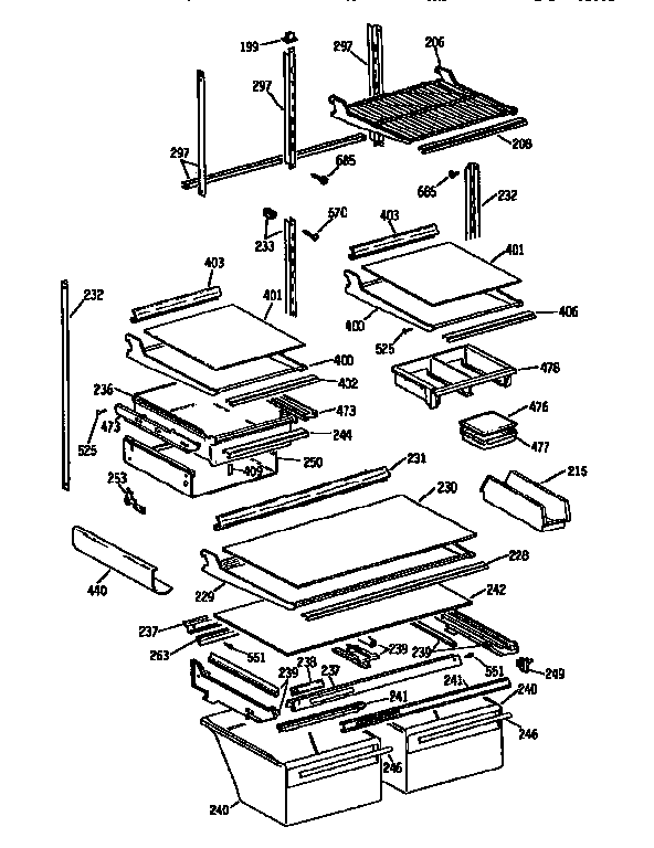 SHELF ASSEMBLY