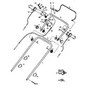 Troybilt 47292 handle assembly diagram