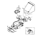 Troybilt 47291 housing collection assembly diagram