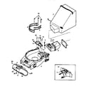 Troybilt 47292 housing collection assembly diagram