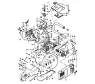 McCulloch PRO MAC 650 general assembly diagram