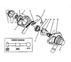 Toro 51547-39015000 & UP blower assembly diagram
