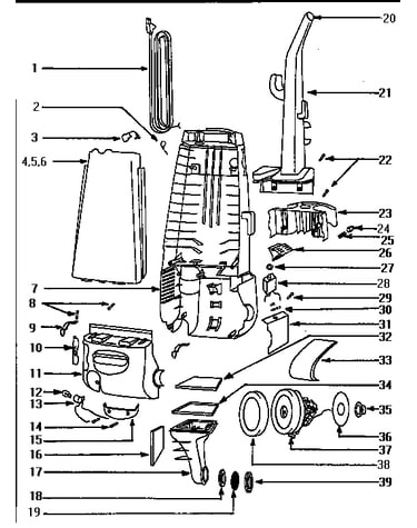 Housing and handle