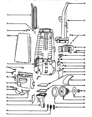 Housing and handle