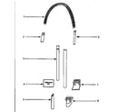 Eureka 4340AT hose assembly diagram