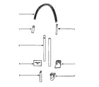 Eureka 4335AT hose assembly diagram