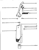 Upper handle assy.