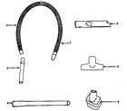 Eureka C6446BT hose assembly diagram