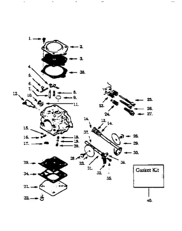 Carburetor assy