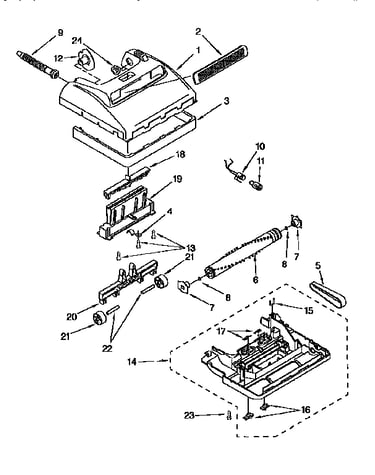 Nozzle and motor