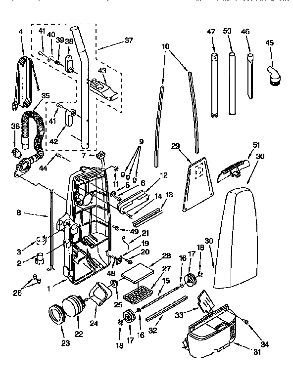 DUST COMPARTMENT