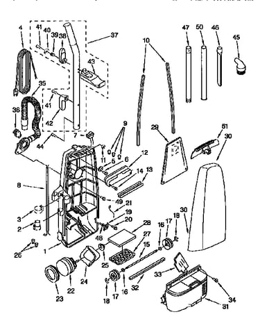 Dust compartment