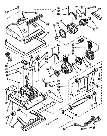Nozzle and motor