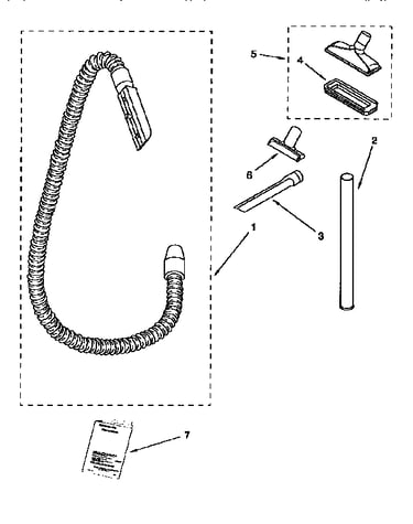 Hose and attachment