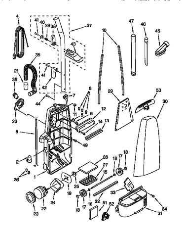 Dust compartment