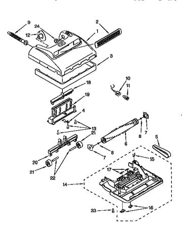 Nozzle and motor