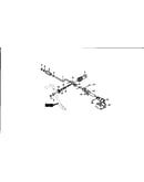 Chute control rod