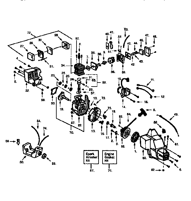 CRANKCASE ASSY