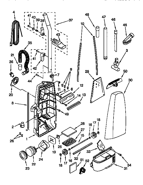DUST COMPARTMENT