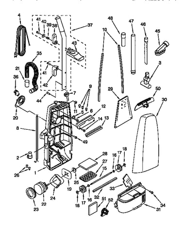 Dust compartment