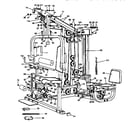 Gold's Gym G4394 informal components diagram