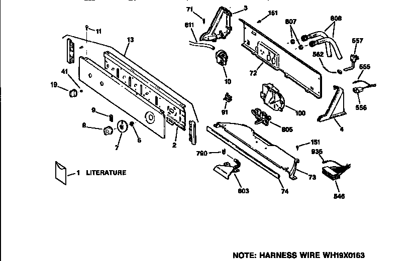 CONTROLS AND BACKSPLASH